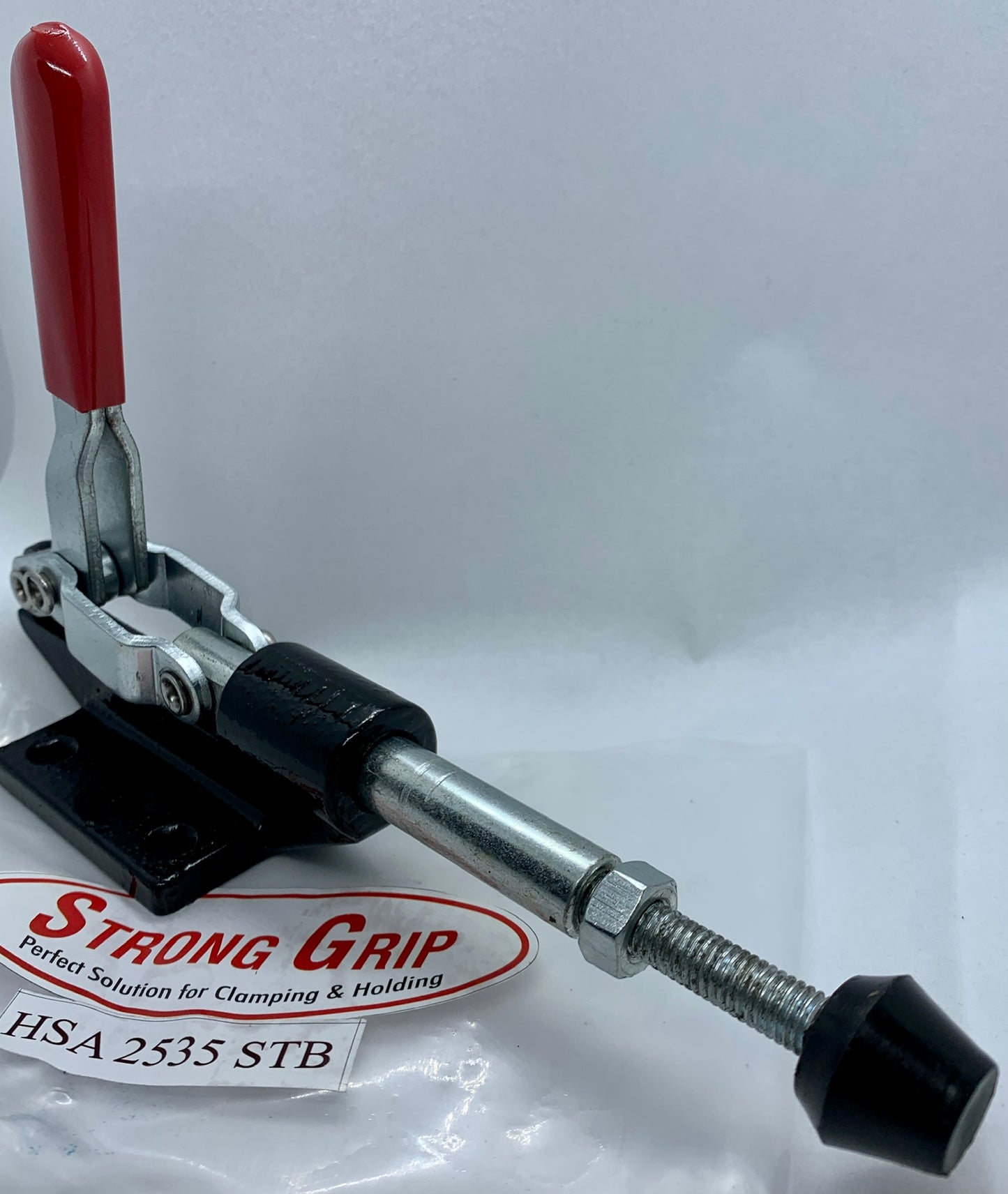 Strong Grip HSA-2535-STB Straight-Line Toggle Clamp | 660 lb M8 Threaded Rod