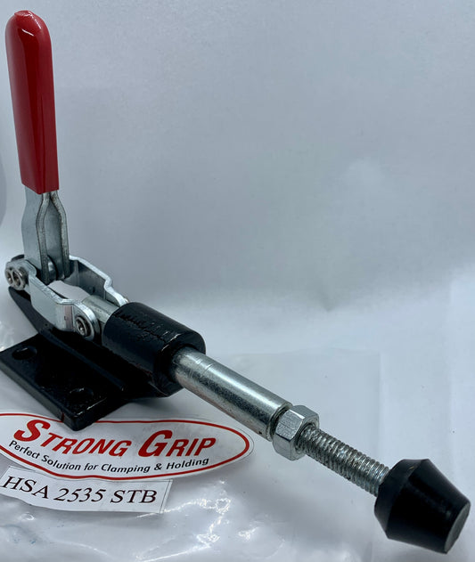 Strong Grip HSA-2535-STB Straight-Line Toggle Clamp | 660 lb M8 Threaded Rod